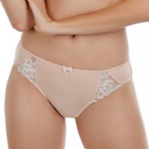 Paramour by Felina Madison Bikini Panty 635946 NWT In beige color